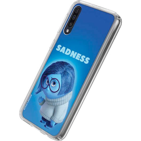Disney Inside Out Sadness Portrait Galaxy A50 Clear Case